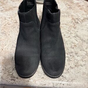 Black Suede Ankle Boots